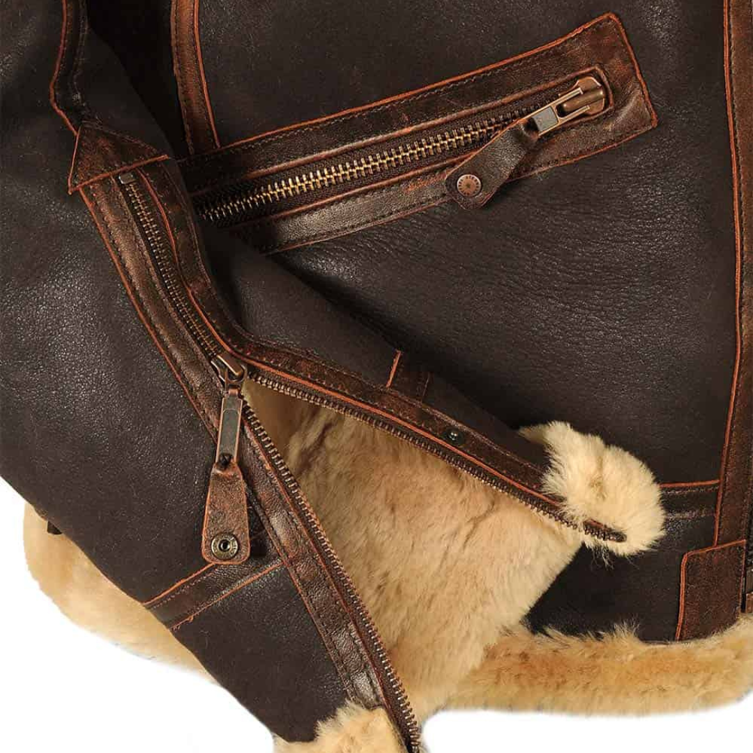Aviator™ | Iconic Leather Pilot Jacket