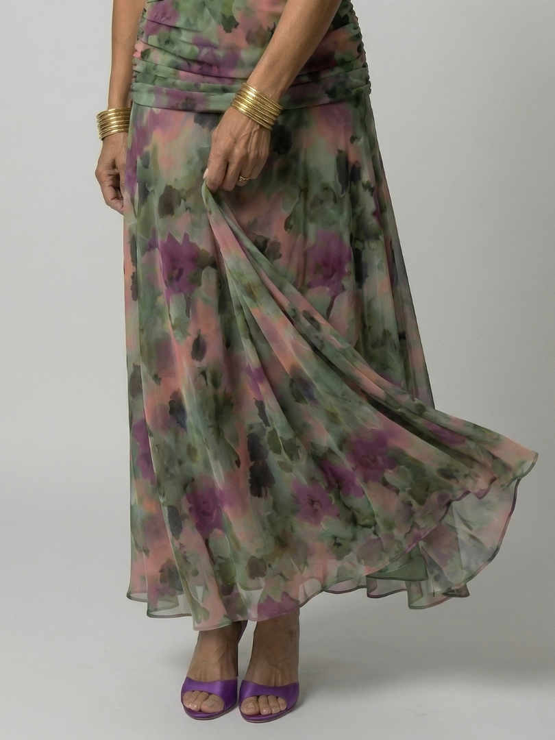 Maud | Midi Off-Shoulder Dress