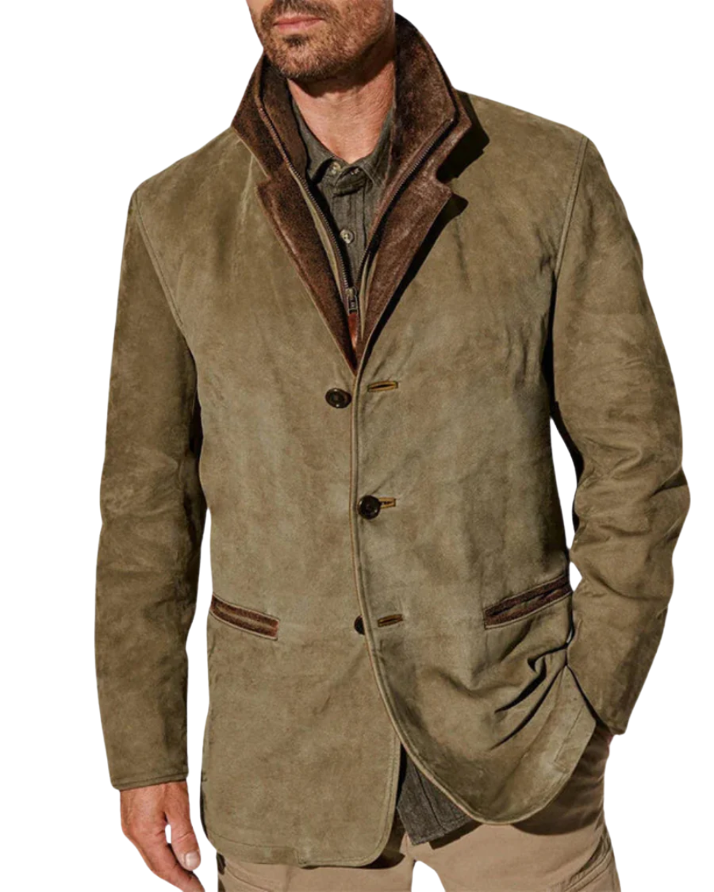 RAFFAELE | Men's Jacket with Vintage Style and Timeless Class