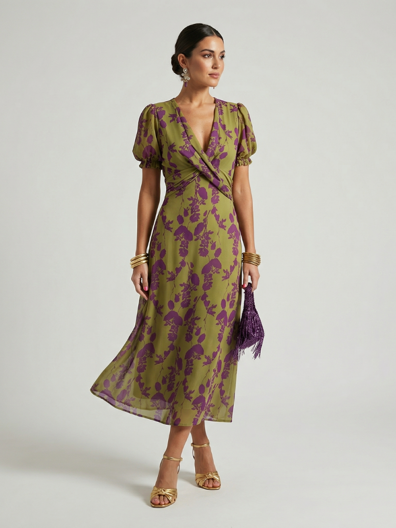 Anouk | Midi Floral Dress