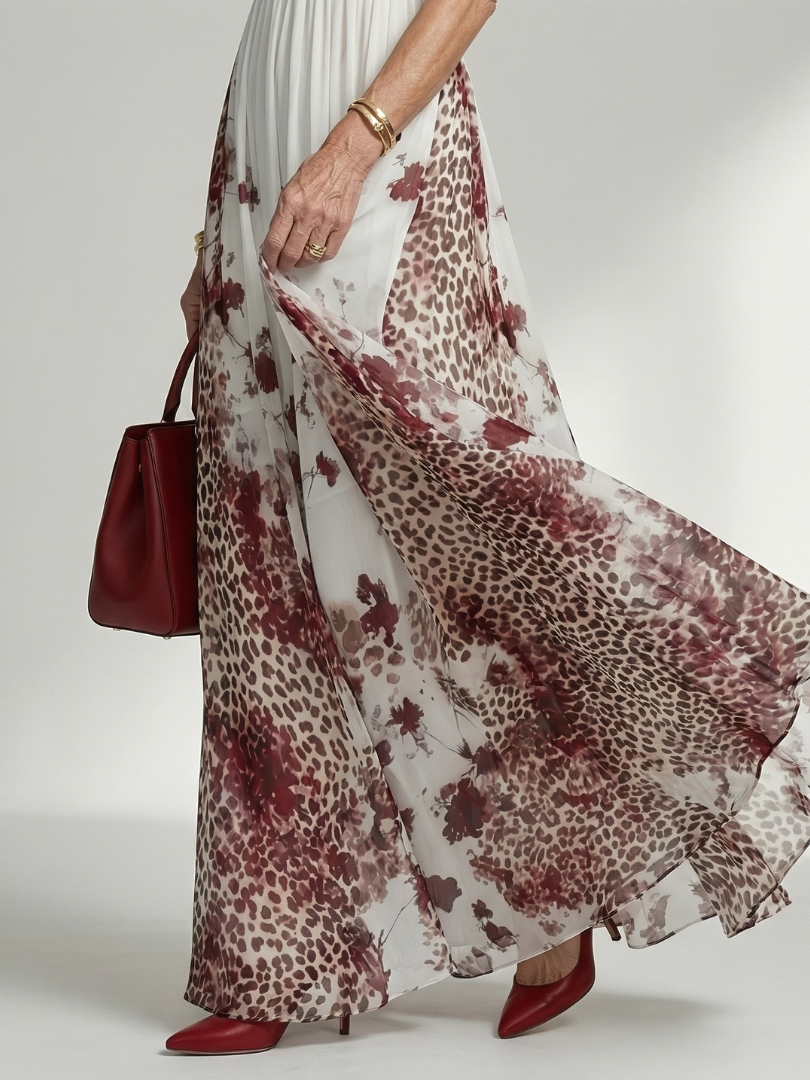Hilde | Maxi Pleated Dress