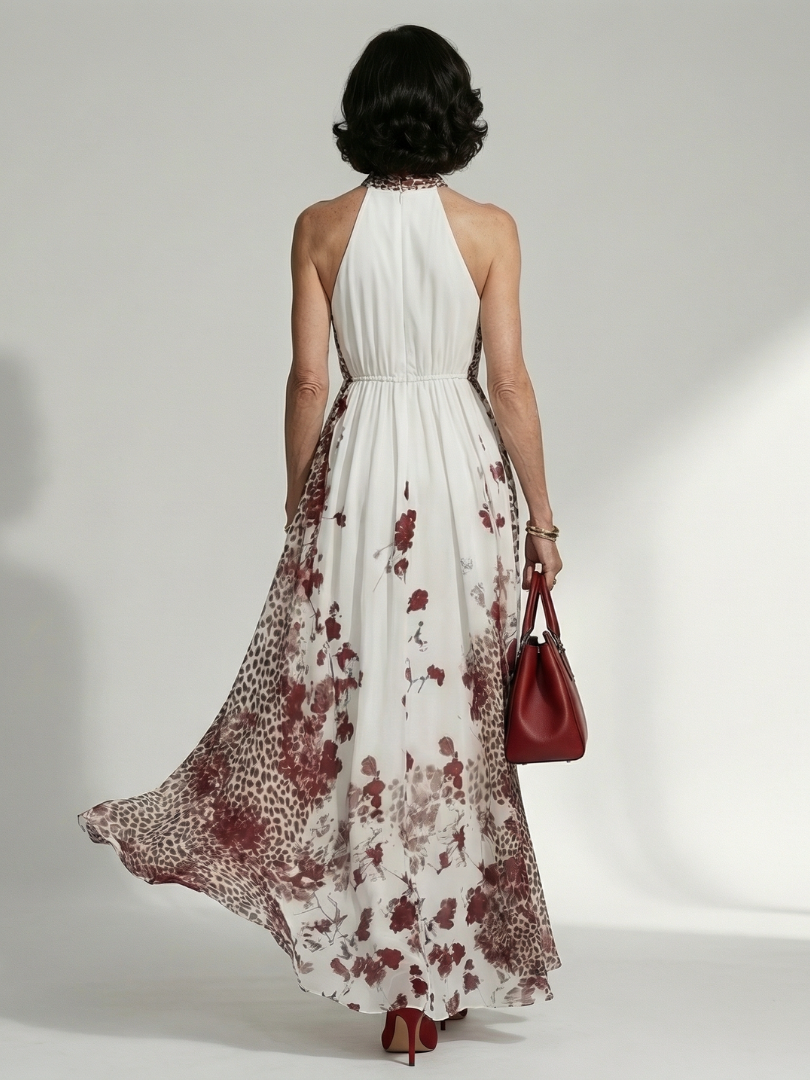 Hilde | Maxi Pleated Dress
