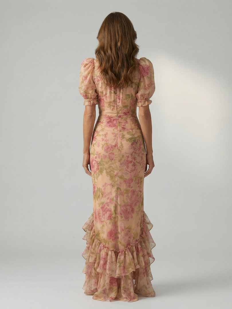 Fien | Maxi dress with high neckline