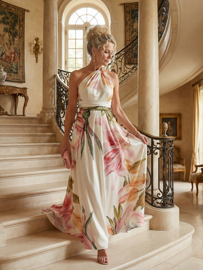 Lieke | Maxi Floral Dress