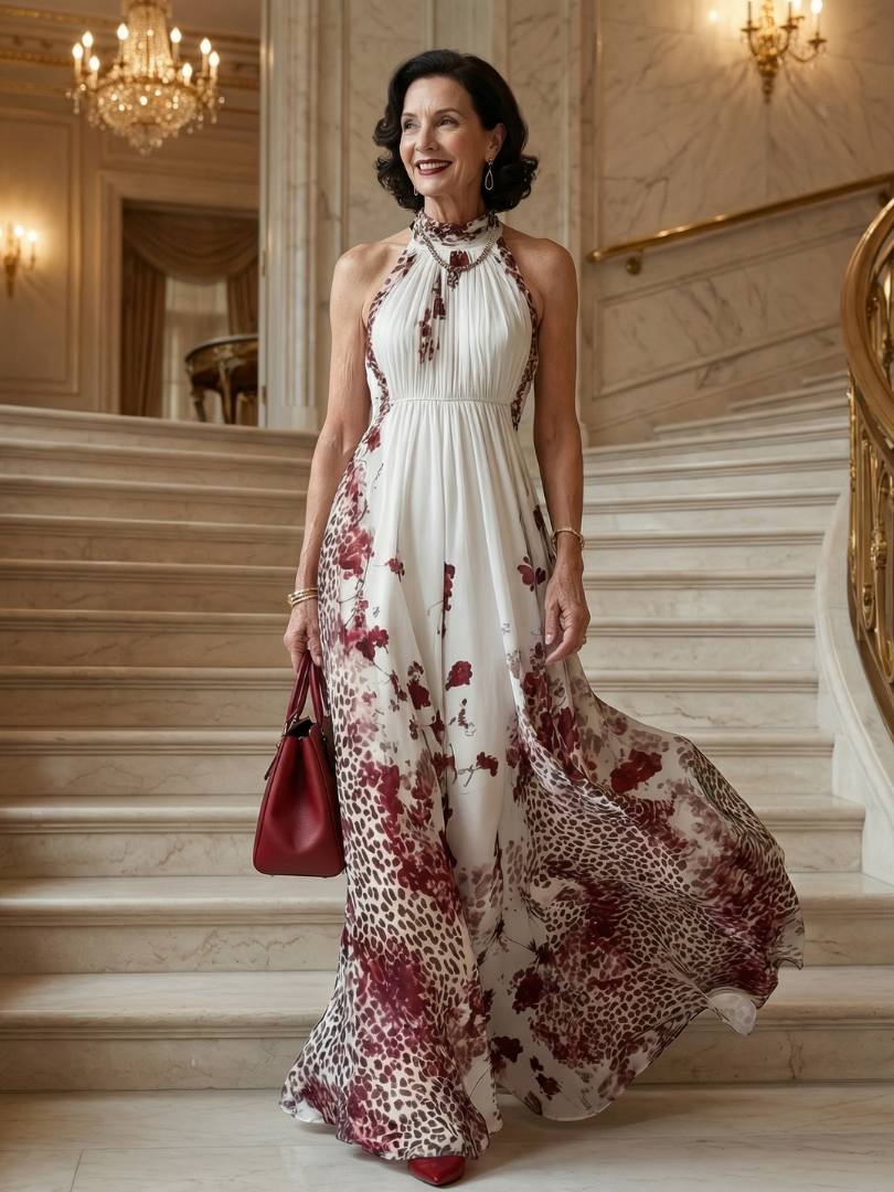 Hilde | Maxi Pleated Dress