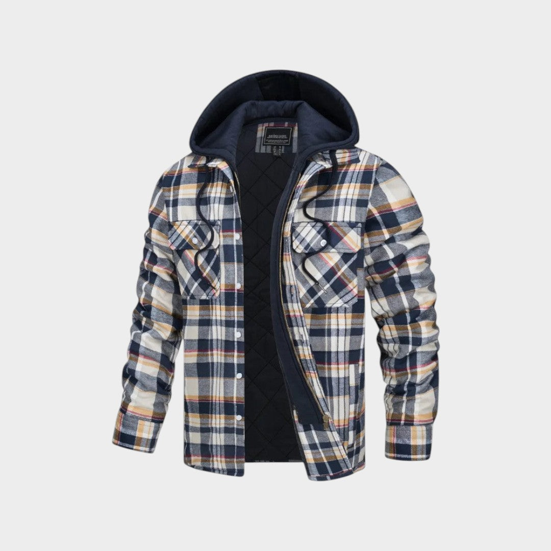 Asger™ | Warm men's jacket made of premium wool blend