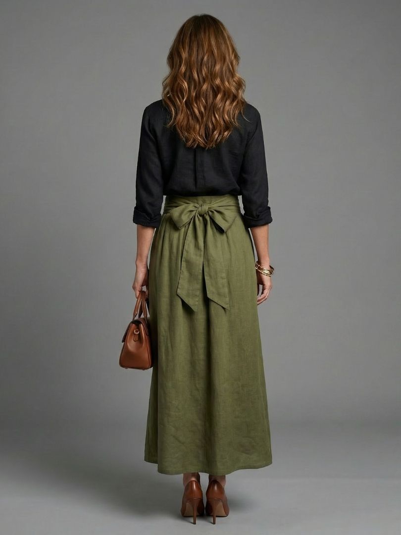 Sanne | Two-Piece Midi Skirt Set