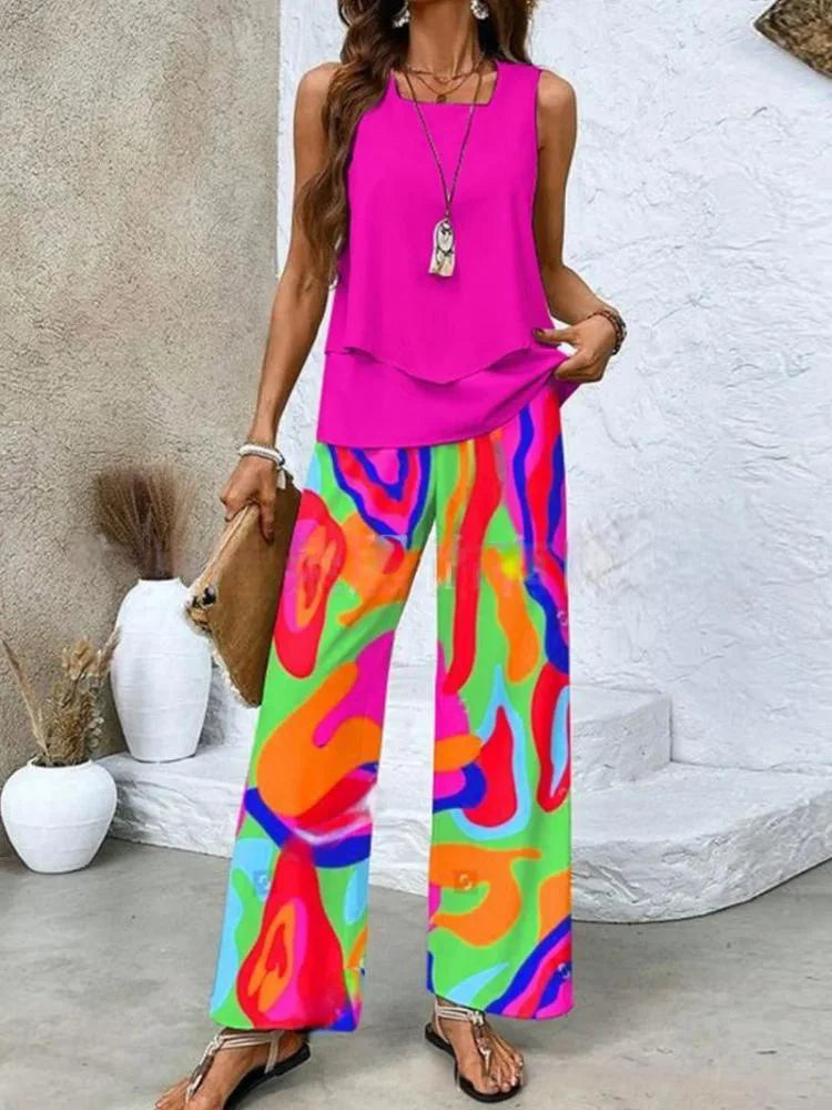 KATHERINE | LIGHT & ELEGANT TWO-PIECE SUMMER SUIT