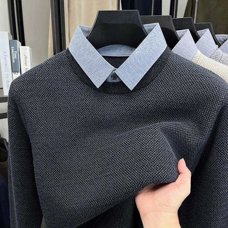 JENS | Men's Sweater for Smart Layered Look and Comfort without Hassle