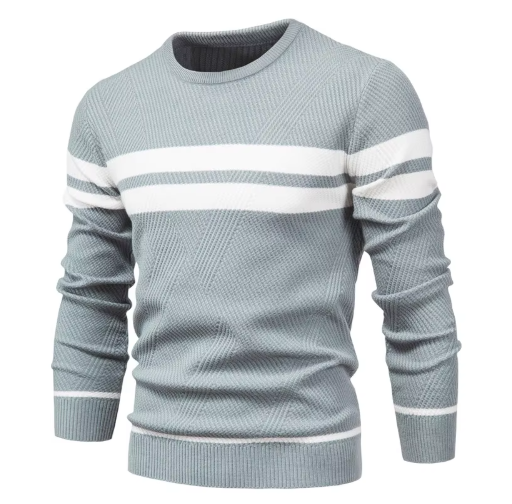 Koelman | Stylish men's pullover with herringbone pattern
