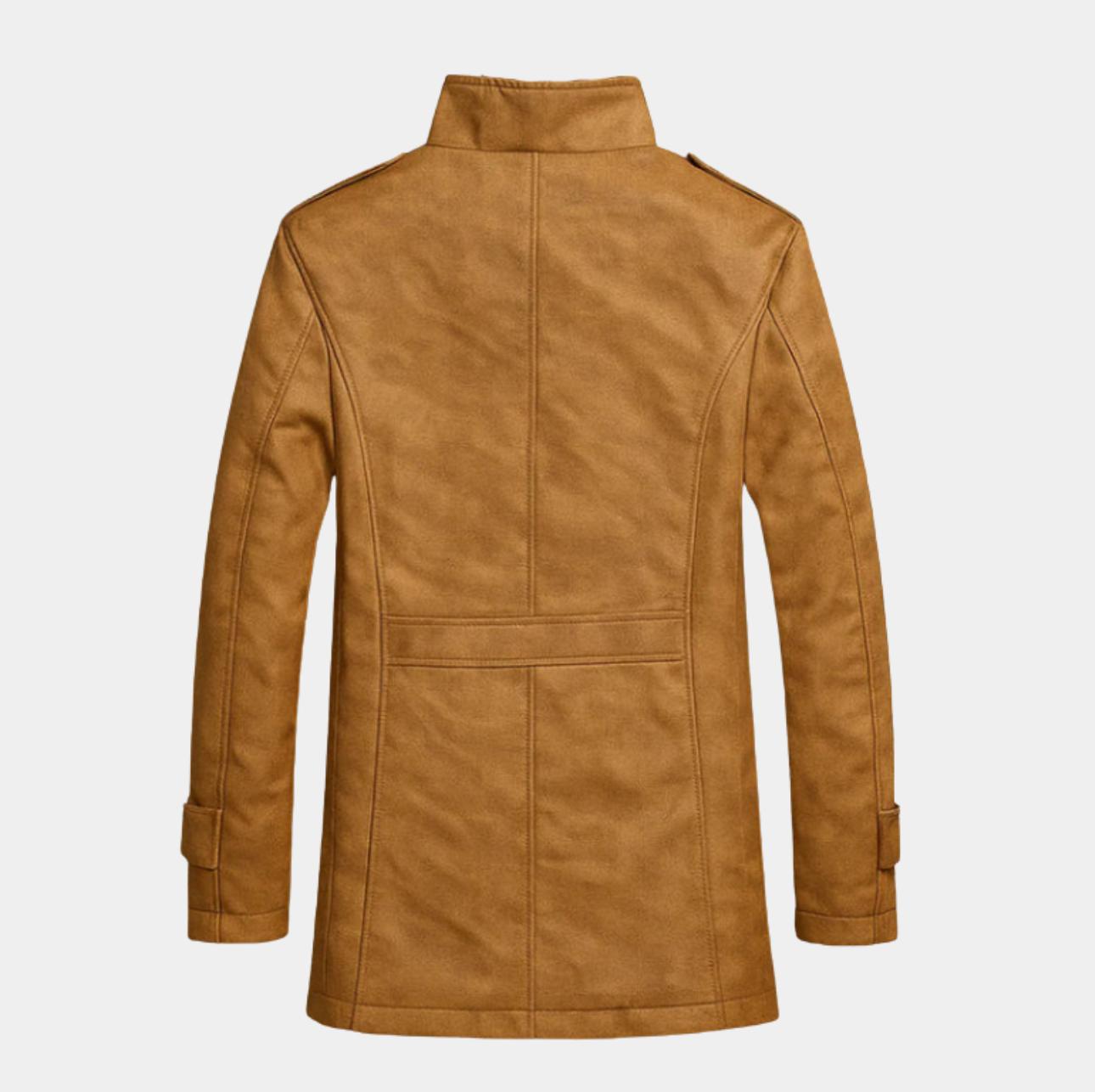 DAAN™ | Elegant Men's Coat with Timeless Warmth and Refined Style