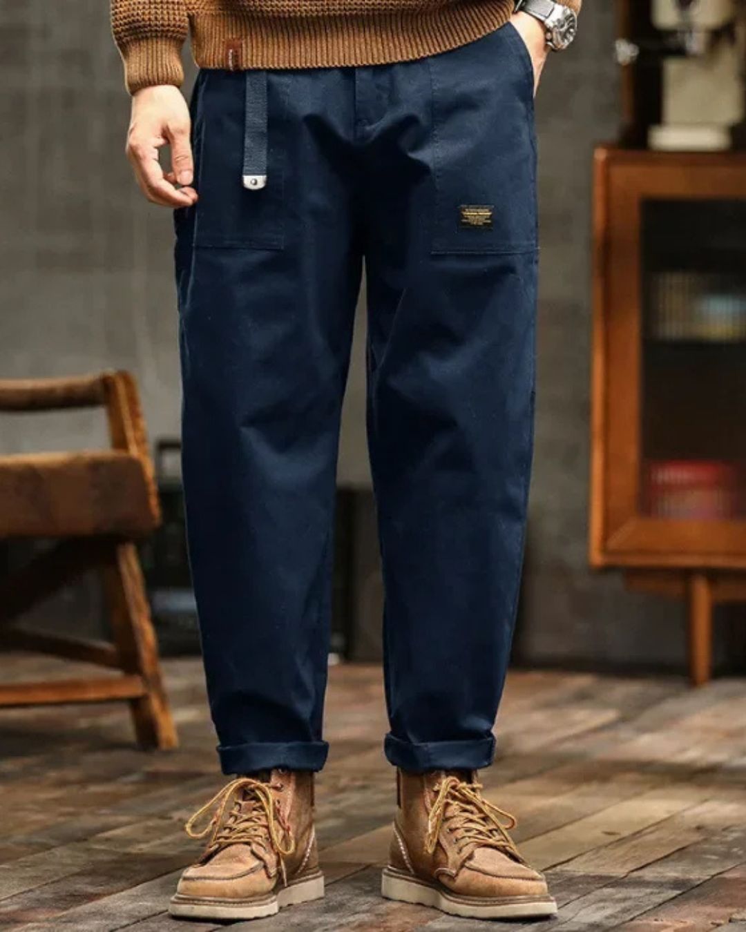 JENS | Men's Cargo Pants with Complete Freedom of Movement and Stylish Finish for Every Day