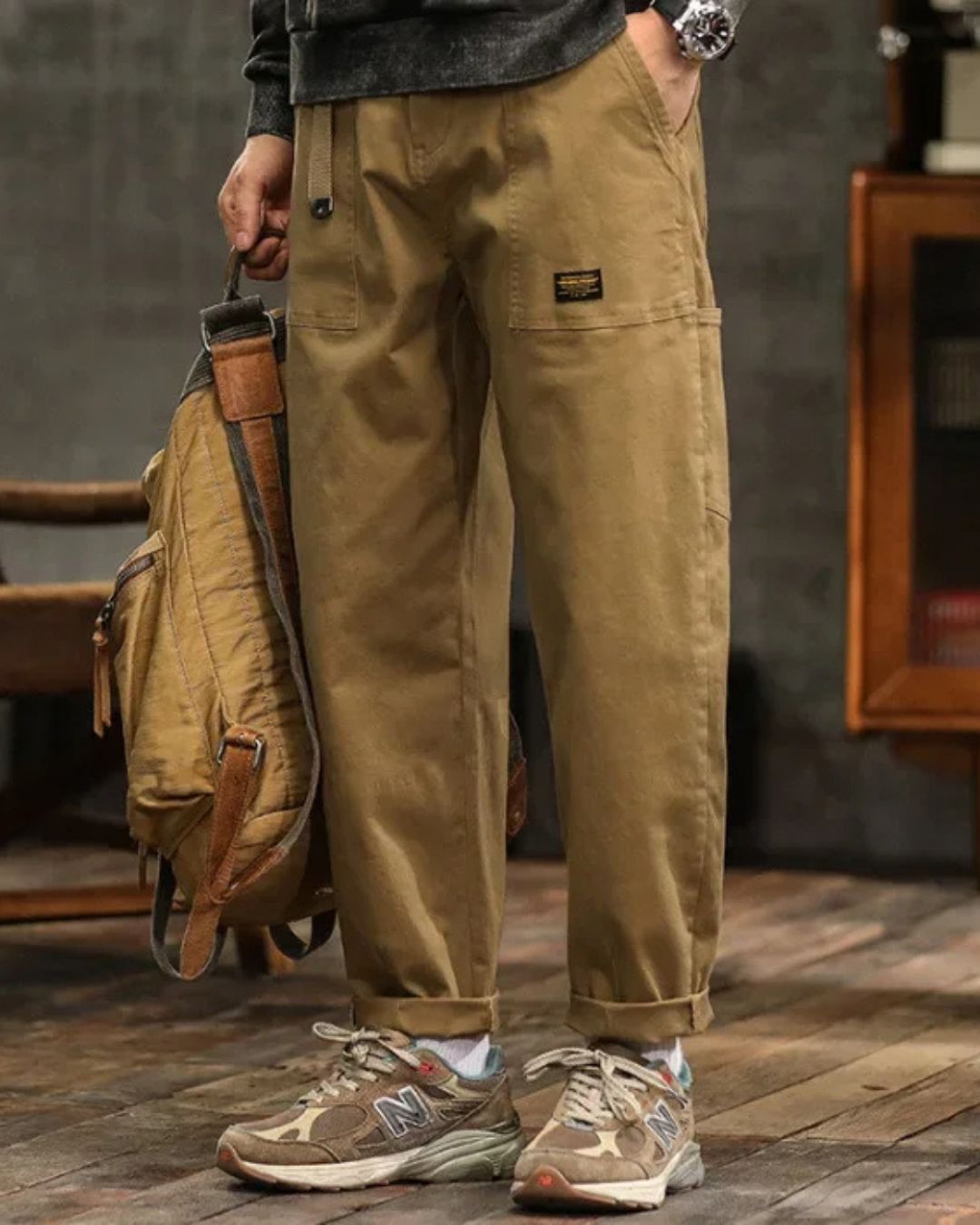 JENS | Men's Cargo Pants with Complete Freedom of Movement and Stylish Finish for Every Day