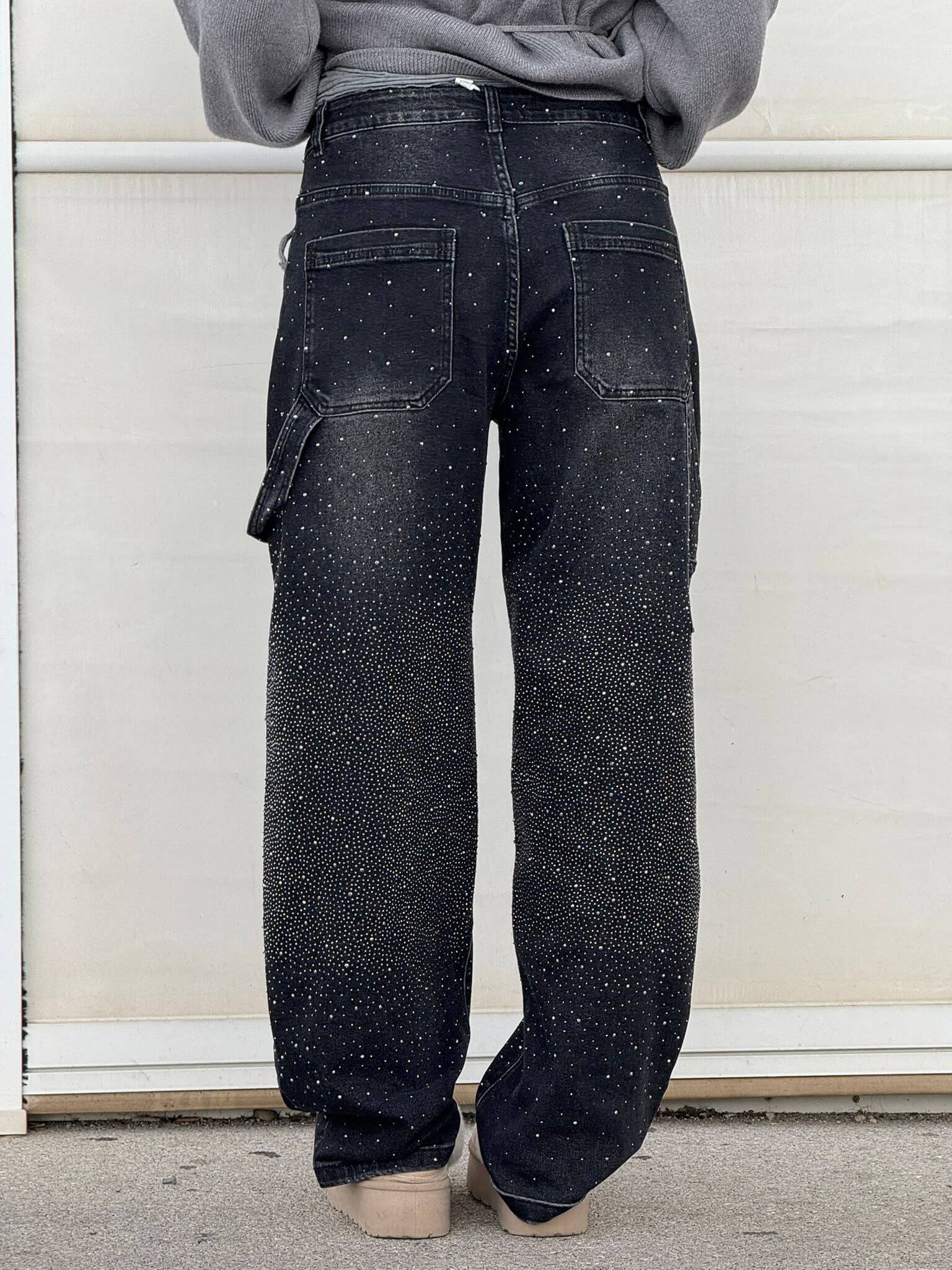 Lumi | Wide jeans for women β Fashion comfort with a sparkling accent