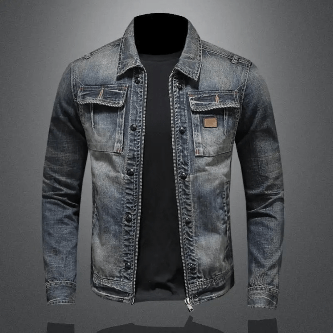 Léo | Elegant and Comfortable Denim Jacket