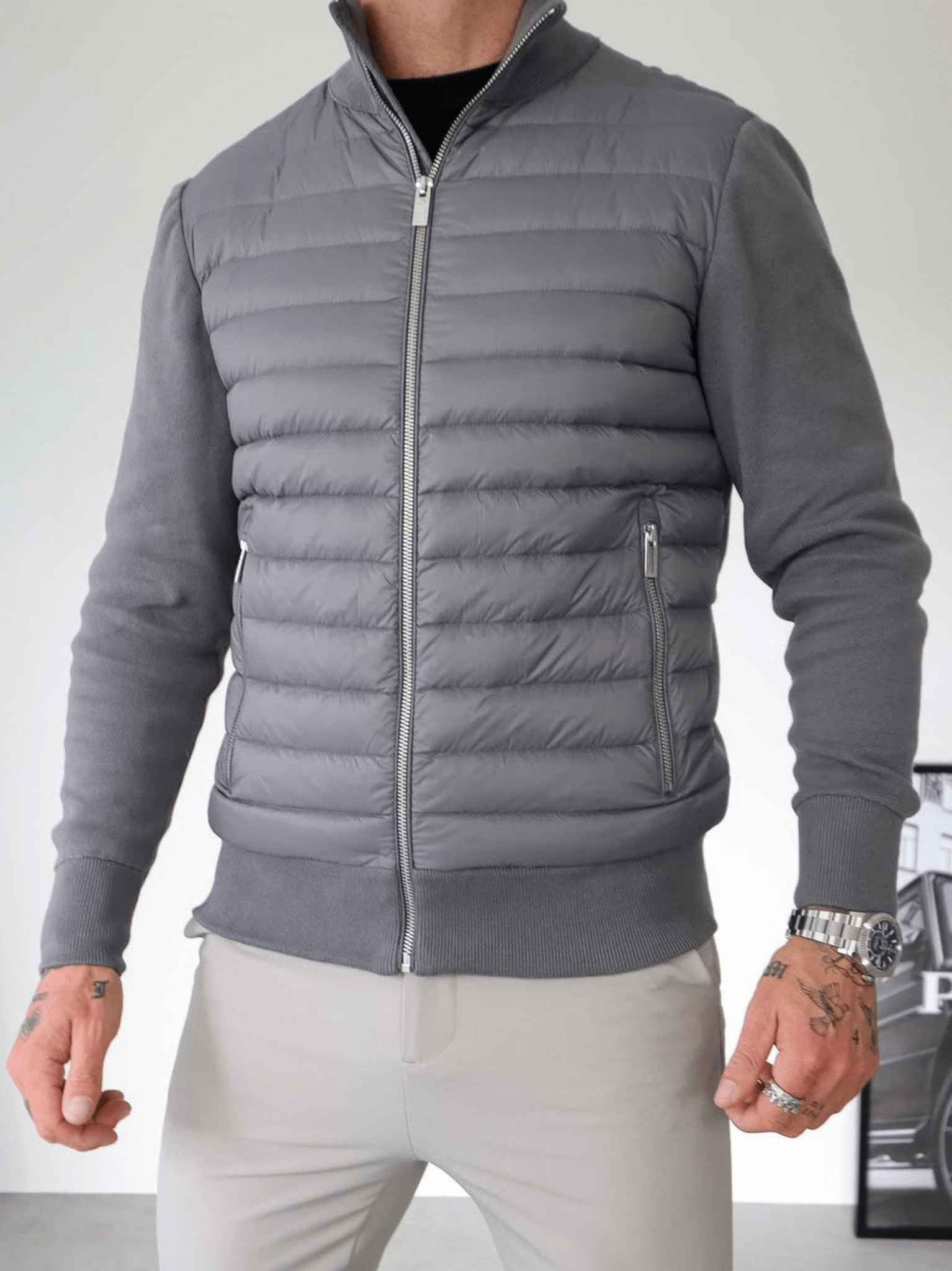 VELINO | Unisex Hybrid Jacket Warm and Trendy for Winter