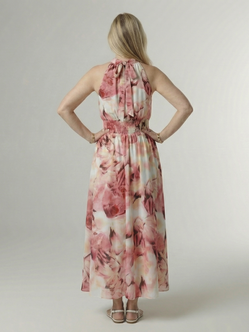 Lies | Midi Halter Dress