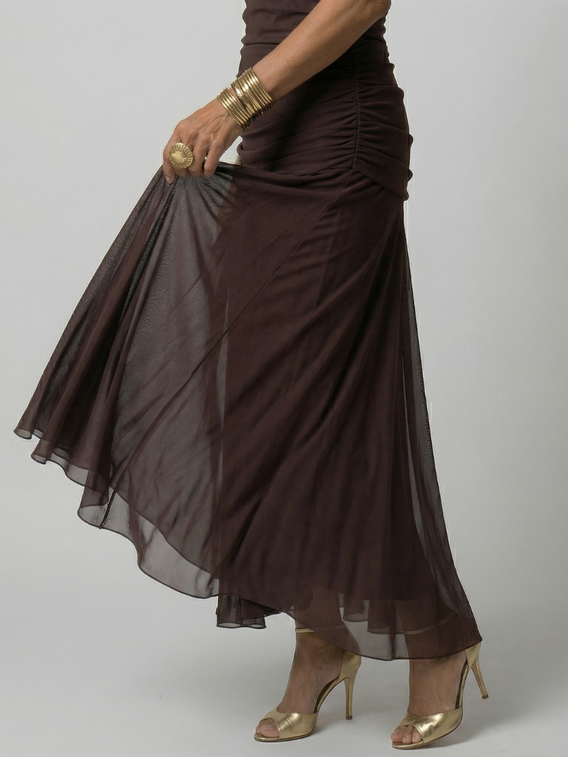 Maud | Midi Off-Shoulder Dress