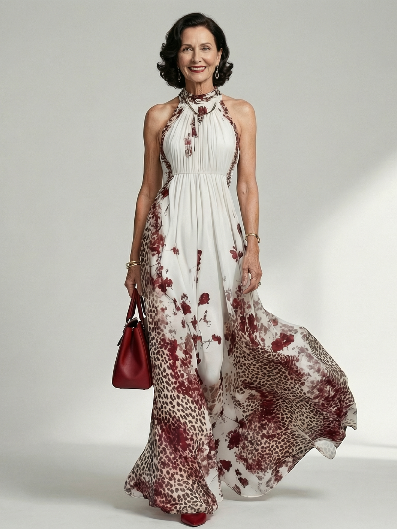 Hilde | Maxi Pleated Dress