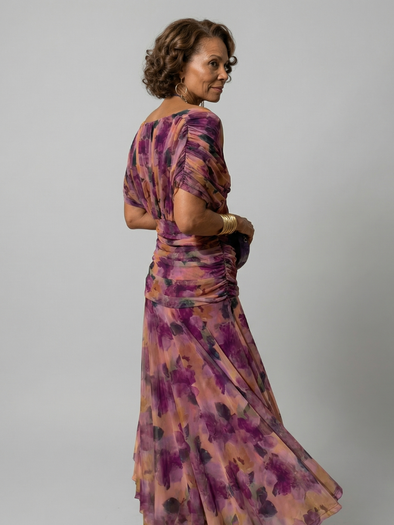 Maud | Midi Off-Shoulder Dress