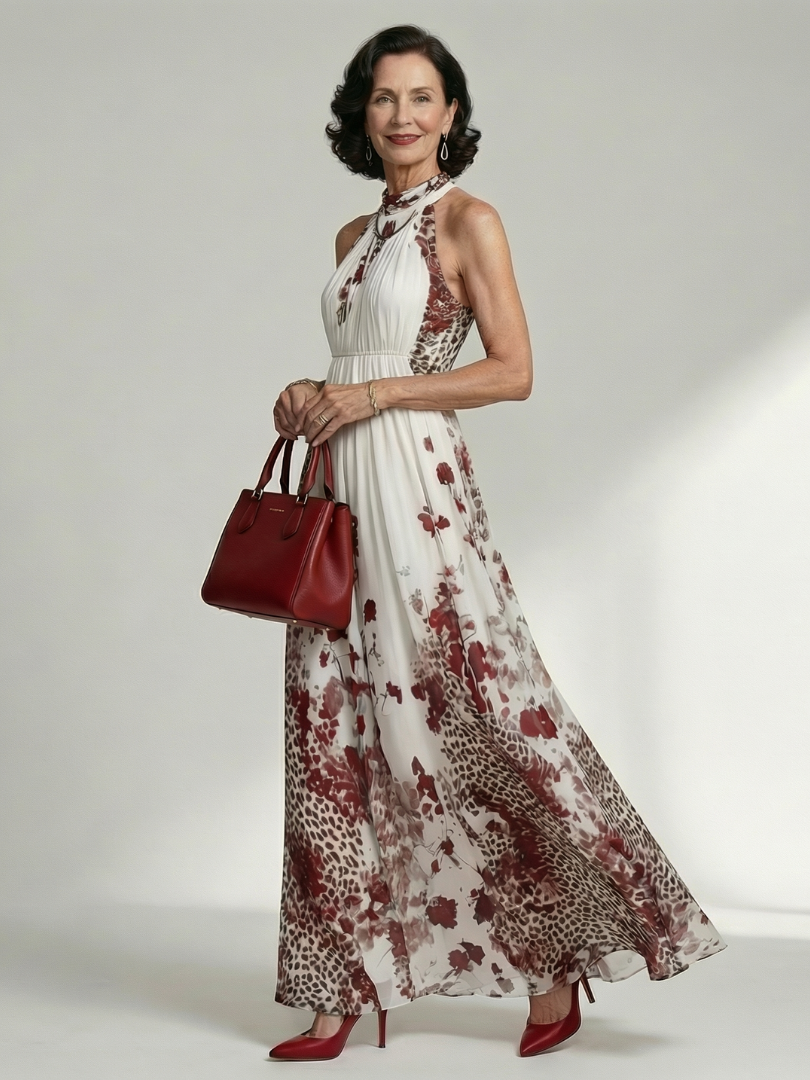 Hilde | Maxi Pleated Dress