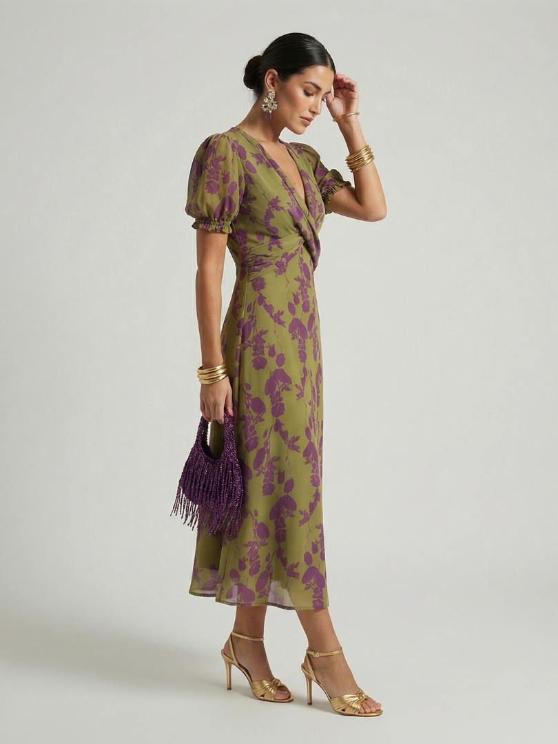 Anouk | Midi Floral Dress