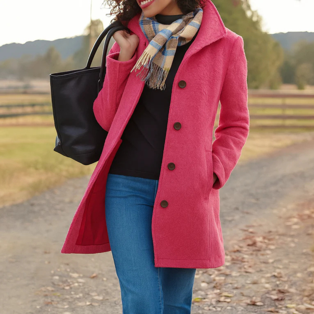 ADRIANA | Elegant Coat with Embracing Warmth and Timeless Style