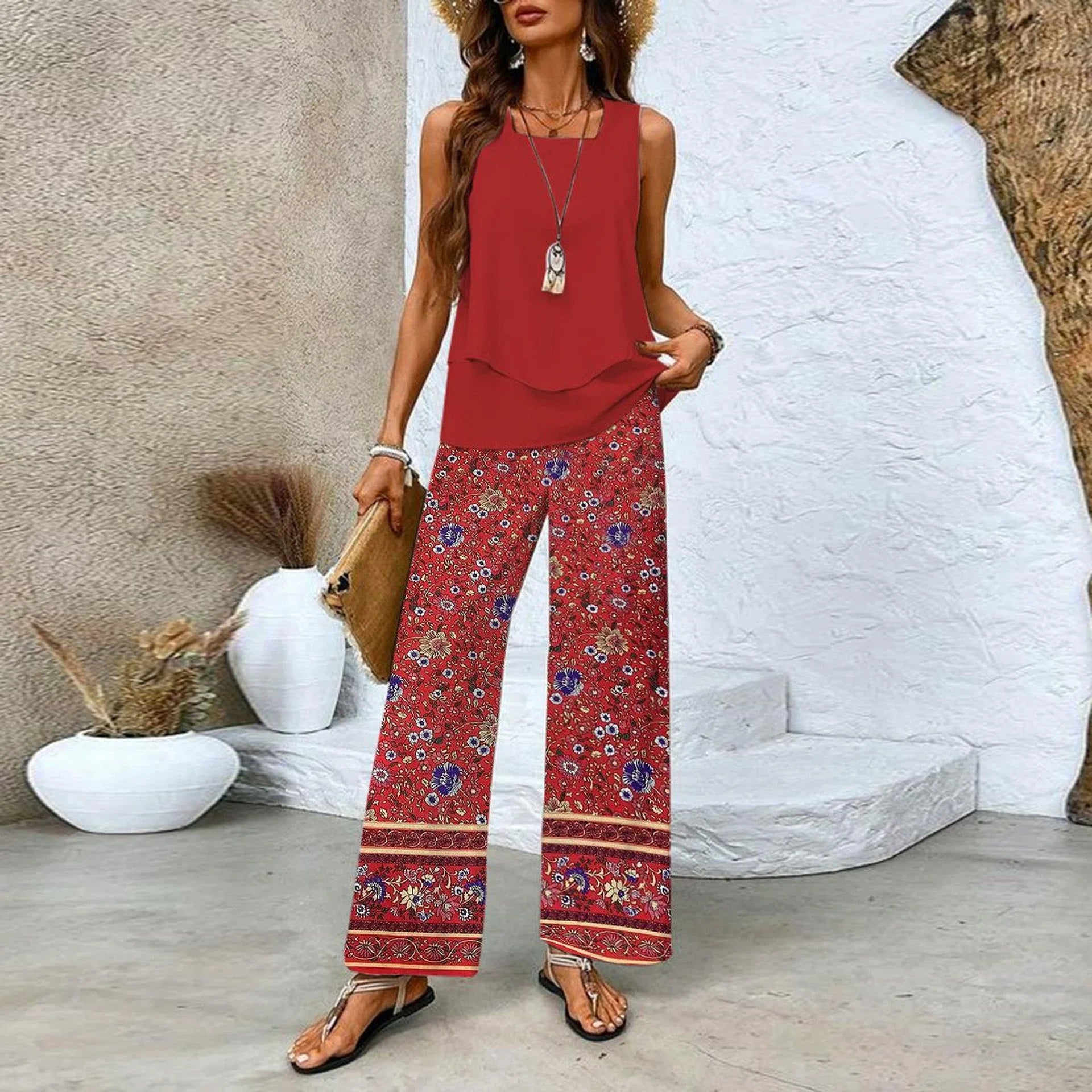 KATHERINE | LIGHT & ELEGANT TWO-PIECE SUMMER SUIT