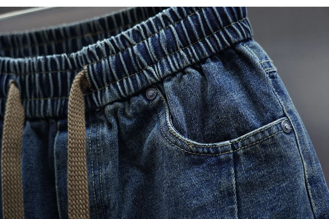 Laurent™ | Baggy Jeans with Waistband