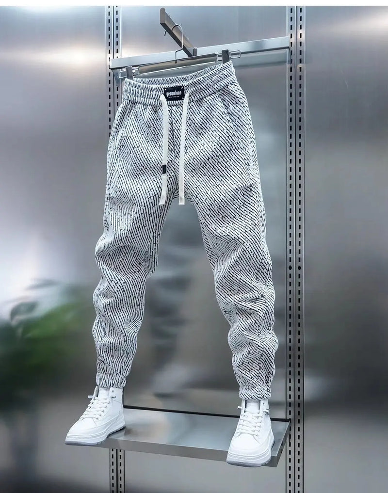 François - Casual Pants with Drawstring