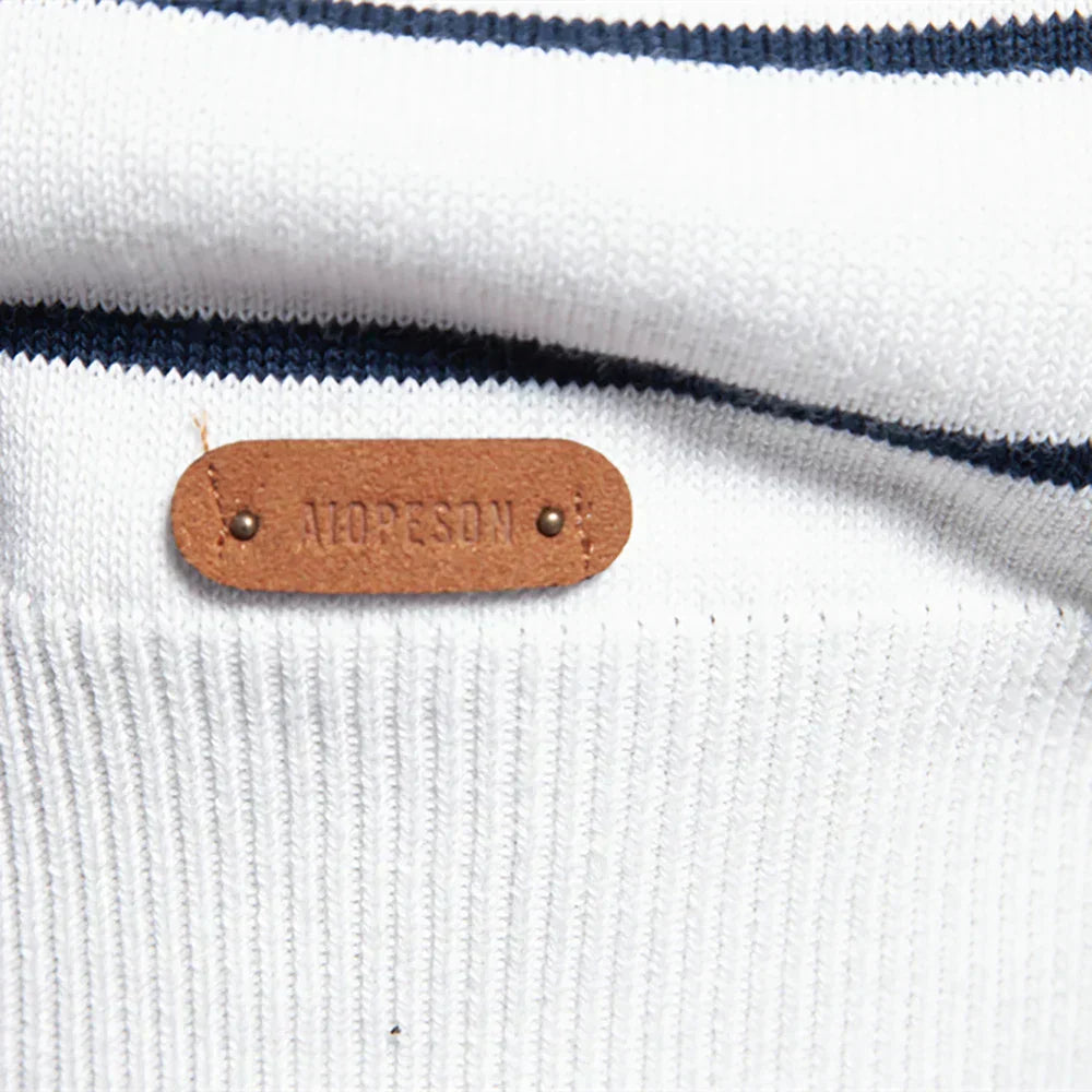 STEFAN | Men's Sweater with Stripes for Comfort and Timeless Style