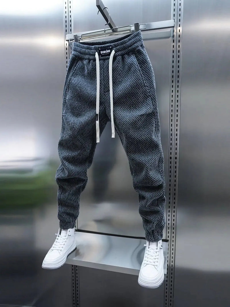 François - Casual Pants with Drawstring