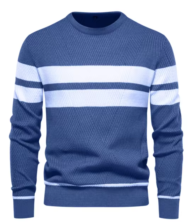 Koelman | Stylish men's pullover with herringbone pattern