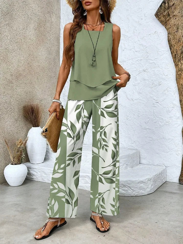 KATHERINE | LIGHT & ELEGANT TWO-PIECE SUMMER SUIT