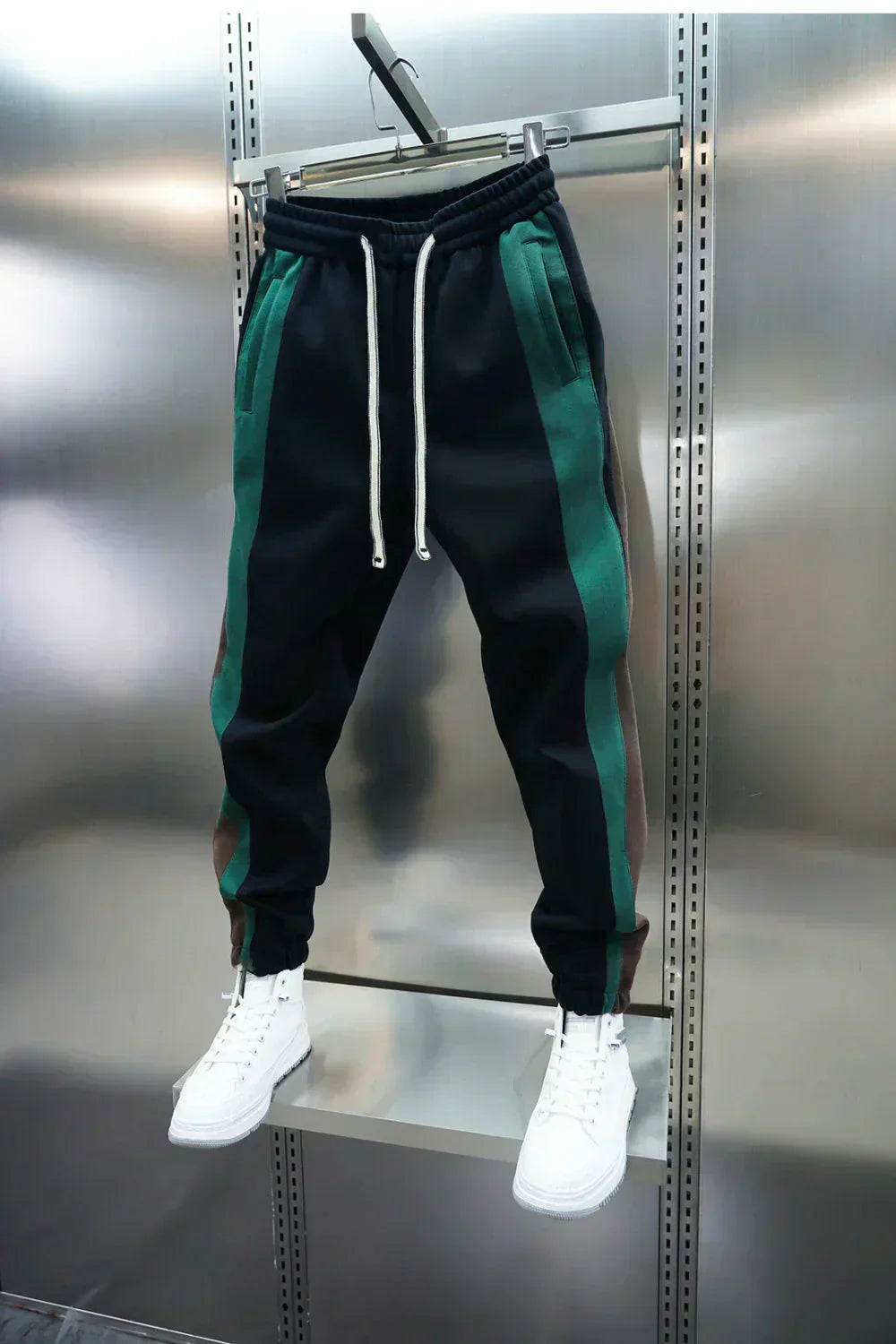 Laurent™ | Trousers with Tension and Contrasting Stripes