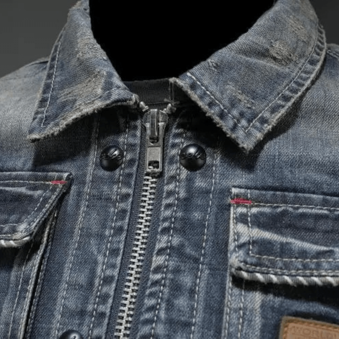 Léo | Elegant and Comfortable Denim Jacket
