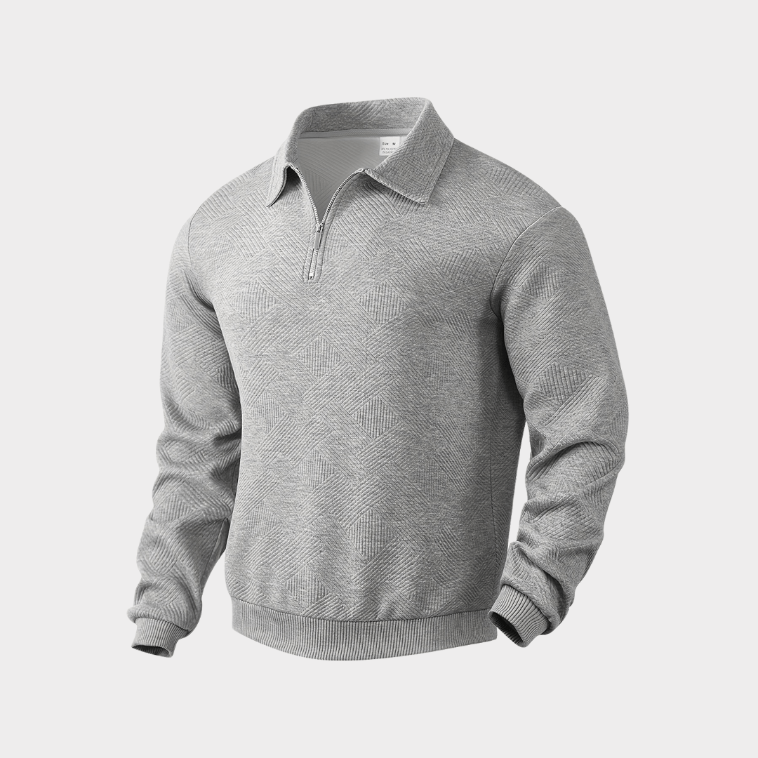MILO | Elegant and Comfortable Jacquard Sweater