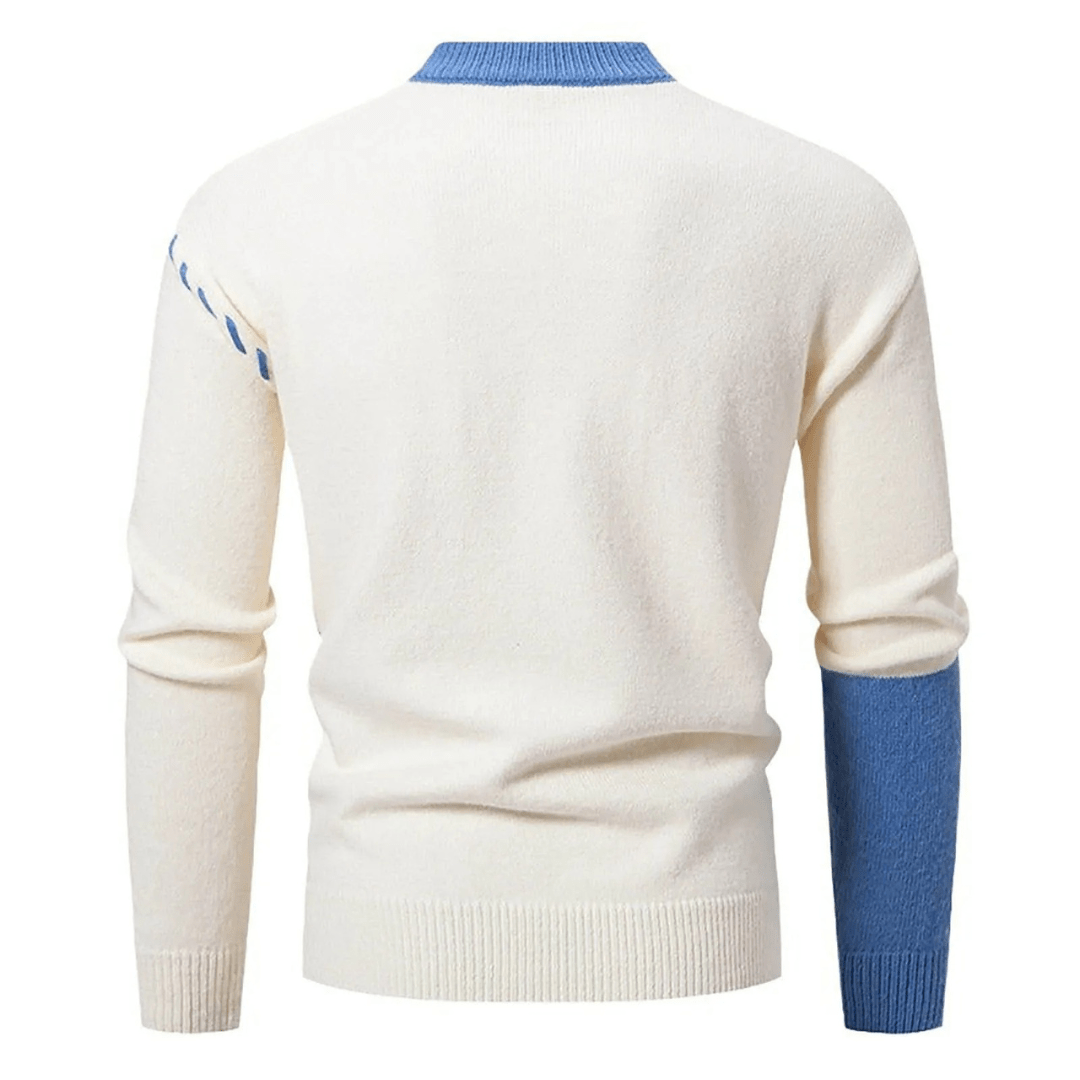 Patchwork | Elegant and Fashionable Winter Sweater